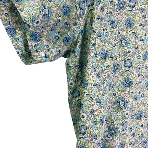 J Crew Men's Short-Sleeve Shirt in Liberty Fabrics Danjo Floral - Picture 7 of 8